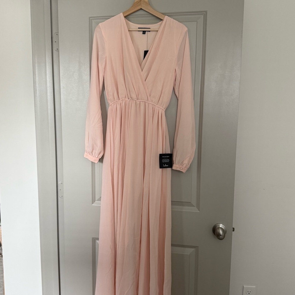 Lulus Elegant Pink Maxi Dress